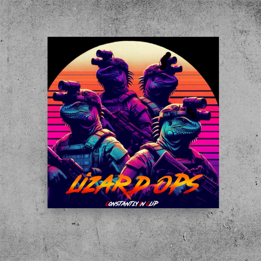 Lizard Ops Poster