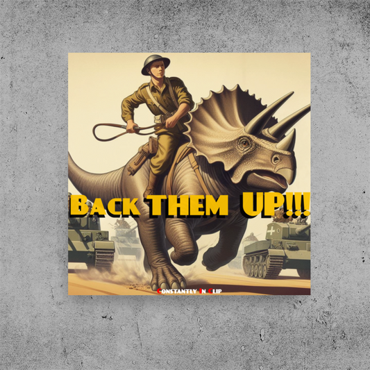 Back them Up! Print